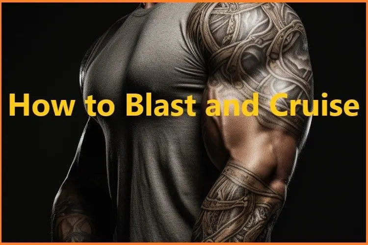 How to Blast and Cruise How to Blast and Cruise
